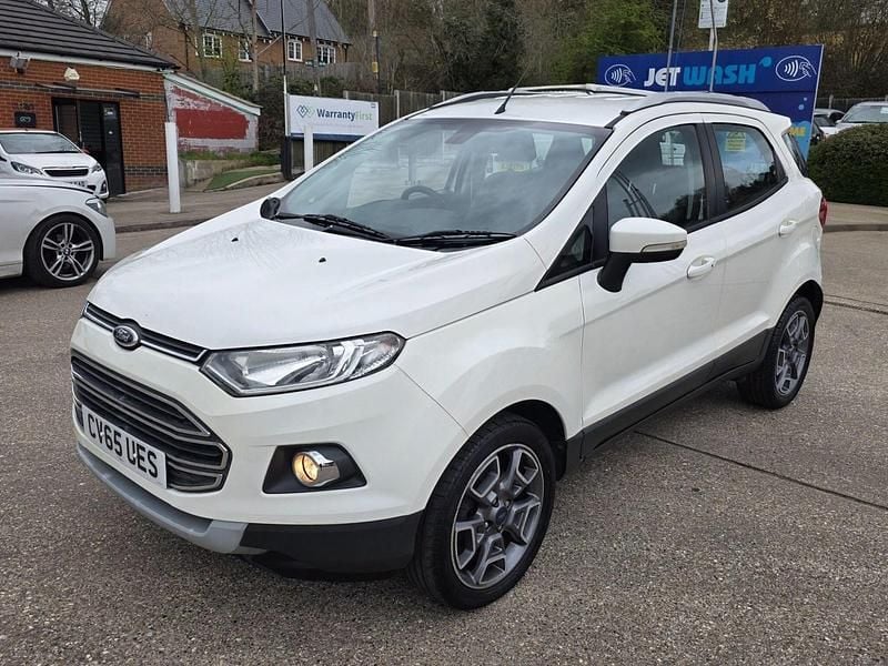 Used Ford Ecosport Titanium 2015 White SUV