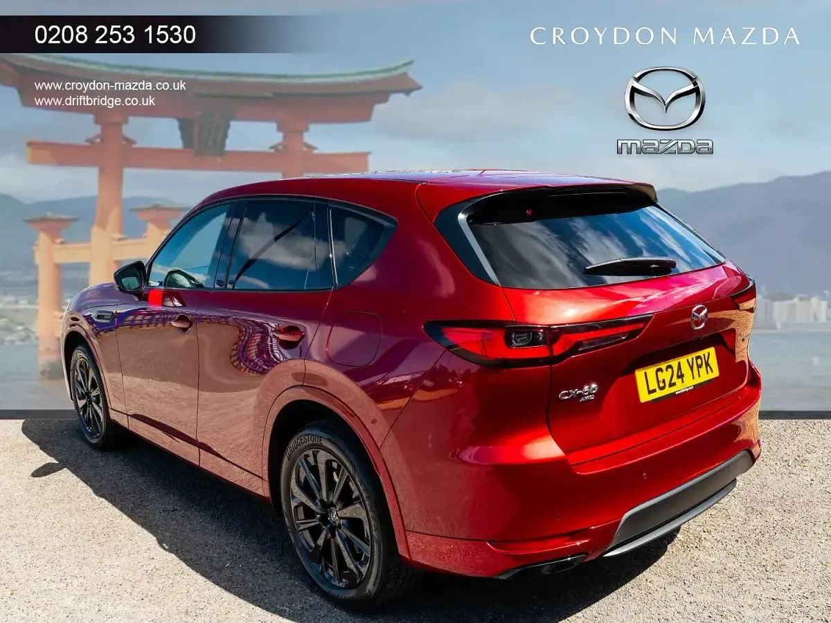 Used Mazda CX-60 Homura-Line 254 HP (186 kW) 2024 Red SUV