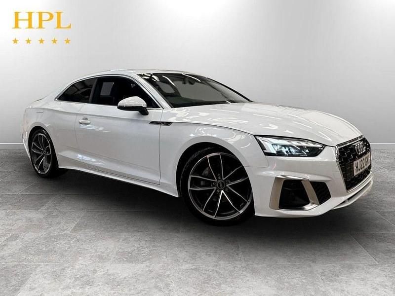 Used Audi A5 S-Line 245 HP (180 kW) 2022 White Coupe