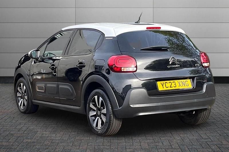 Used Citroën C3 PureTech 110 HP (80 kW) 2023 Black Hatchback