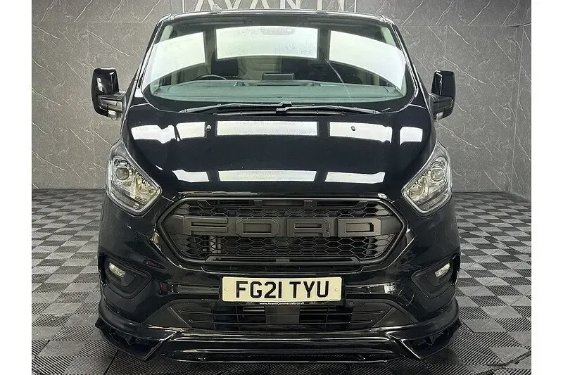 Used Ford Transit Custom Limited 130 HP (95 kW) 2021 Black Van