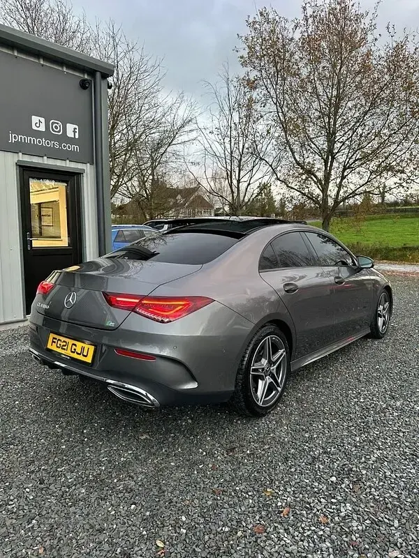 Used Mercedes CLA180 AMG Line Premium Plus 136 HP (100 kW) 2021 Grey Sedan