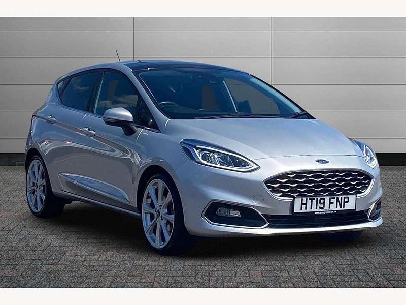 Moondust silver Used 2019 Ford Fiesta Vignale Hatchback | £13,995 (Fair price) - Image 1/2