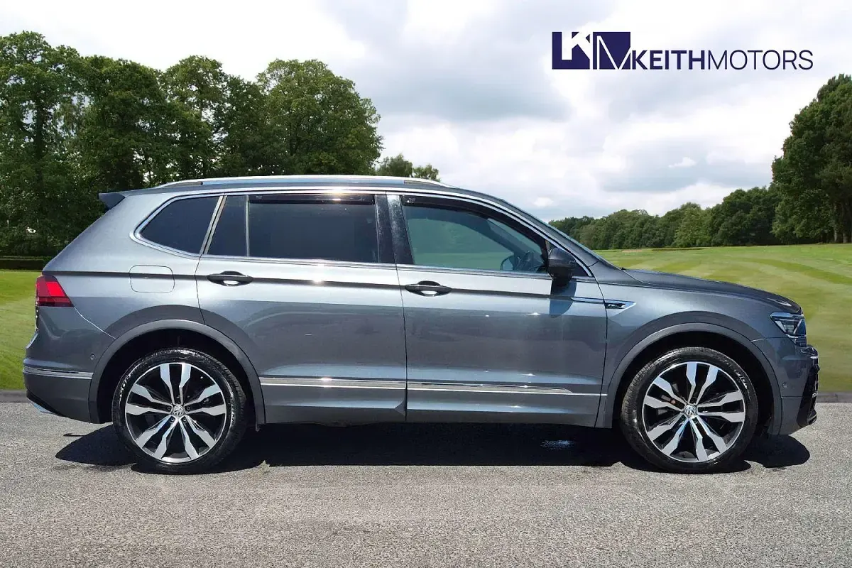 Used VW Tiguan Allspace R-line 190 HP (139 kW) 2020 Grey SUV