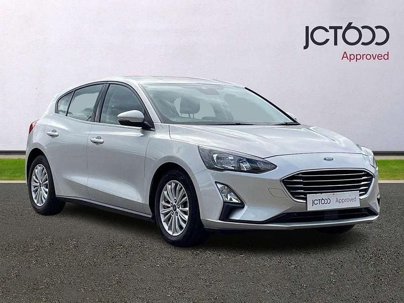Silver Used 2022 Ford Focus Titanium Hatchback | £13,754 (Good price) - Image 1/4