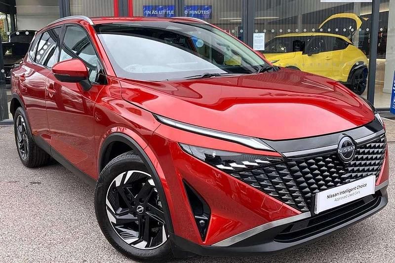 Red Used 2024 Nissan Qashqai N-Connecta SUV | £25,990 (Expensive) - Image 1/4