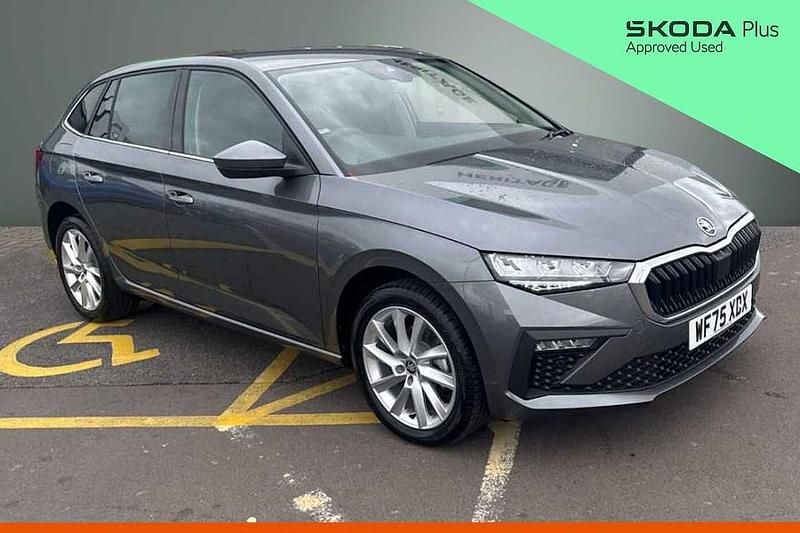 Graphite grey metallic New 2025 Skoda Scala SE L Hatchback | £22,450 (Fair price) - Image 1/4