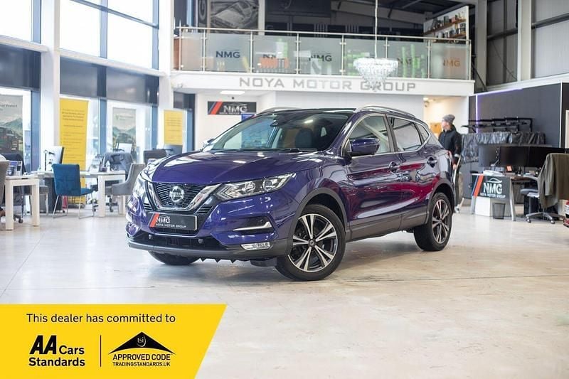 Used Nissan Qashqai N-Connecta 115 HP (84 kW) 2018 Blue SUV