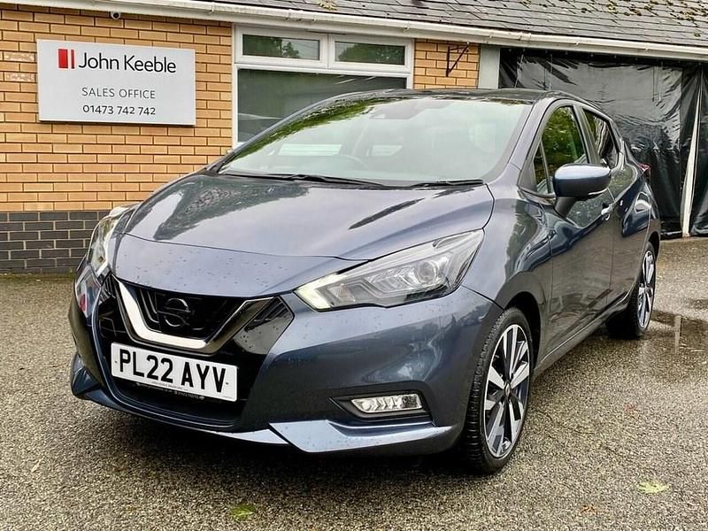 Grey Used 2022 Nissan Micra S Hatchback | £13,399 (Fair price) - Image 1/4