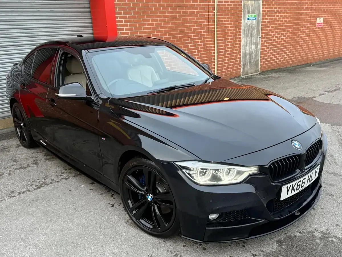 Used BMW 320 M Sport 2017 Black Sedan
