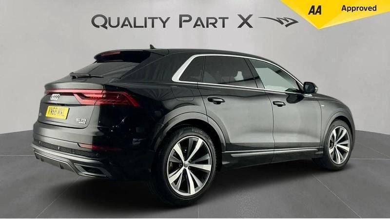 Used Audi Q8 S-Line 286 HP (210 kW) 2018 Black SUV