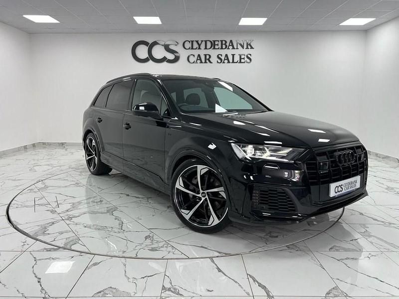 Black Used 2023 Audi Q7 Black Edition SUV | £44,995 (Good price) - Image 1/4