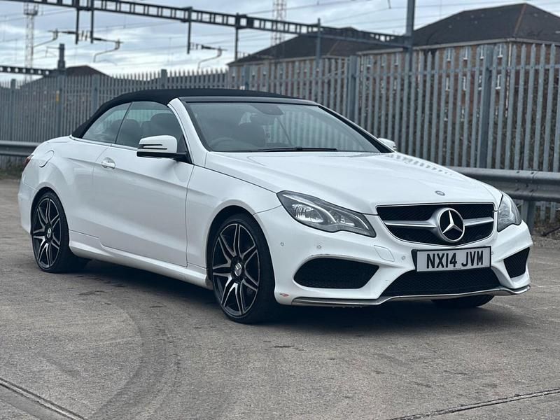 Used Mercedes E220 AMG 2014 White Cabriolet
