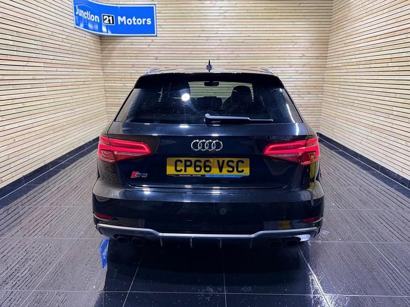 Used Audi S3 Sportback Business 310 HP (228 kW) 2017 Black Hatchback