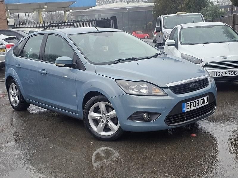 Used Ford Focus Zetec 99 HP (72 kW) 2009 Blue Hatchback