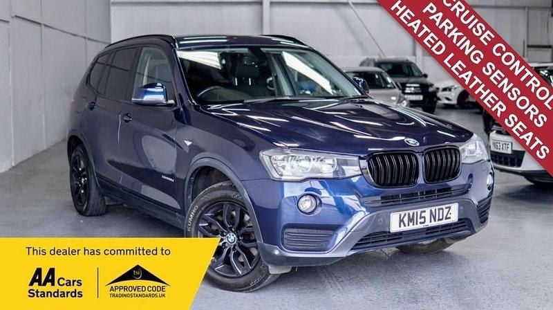 Blue Used 2015 BMW X3 Impressive SUV | £12,250 (Good price) - Image 1/4
