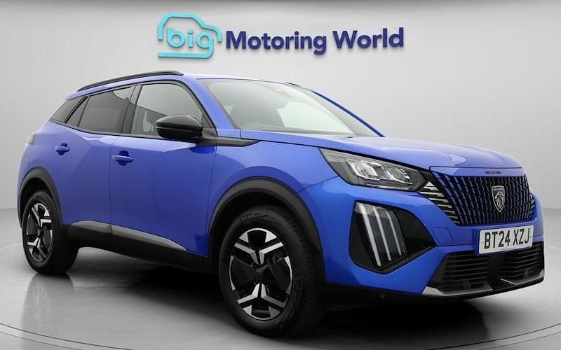 Blue Used 2024 Peugeot 2008 Allure SUV | £17,050 (Fair price) - Image 1/4