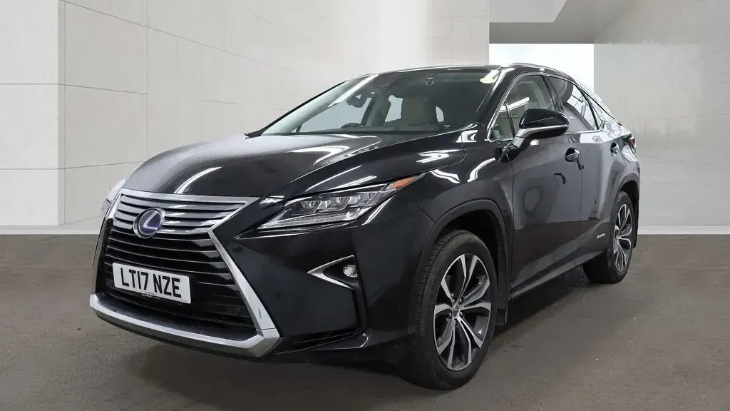 Used Lexus RX450h Luxury Line 2017 Black SUV