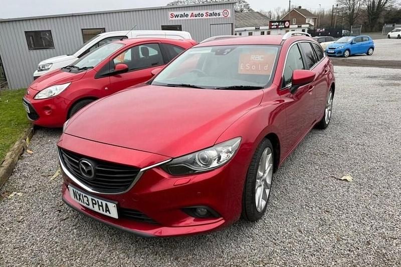Used Mazda 6 Inclusive 150 HP (110 kW) 2013 Red Estate