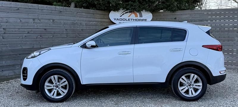 Begagnad Kia Sportage 177 HK (130 kW) 2017 Vit SUV