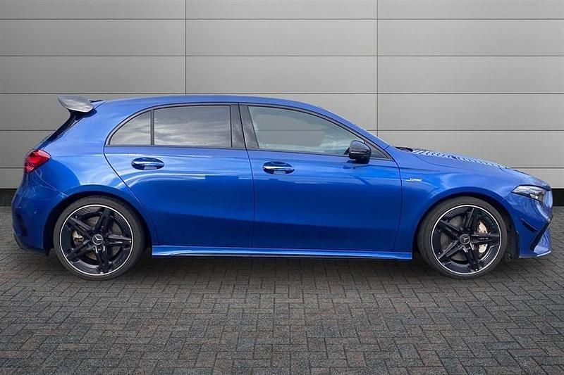 Used Mercedes A35 AMG Premium Plus 306 HP (225 kW) 2024 Blue Hatchback