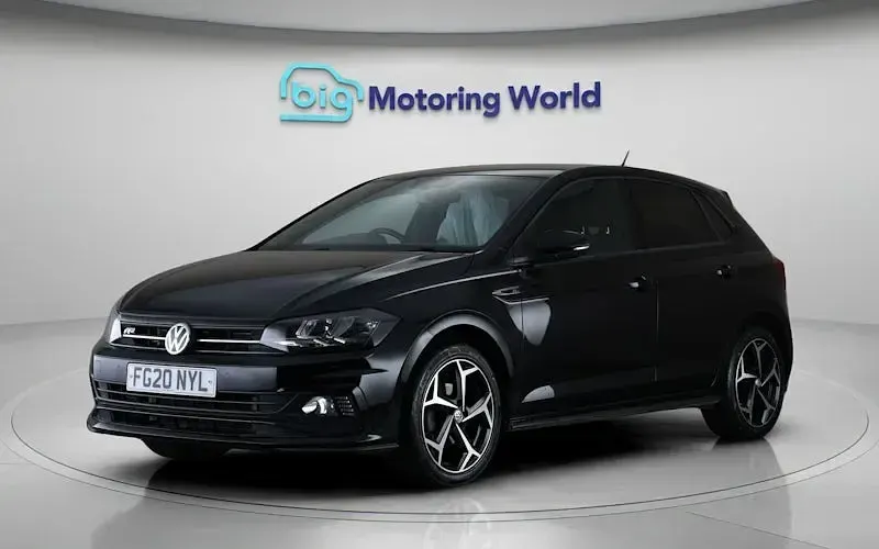 Begagnad VW Polo R-line 116 HK (85 kW) 2020 Svart Halvkombi