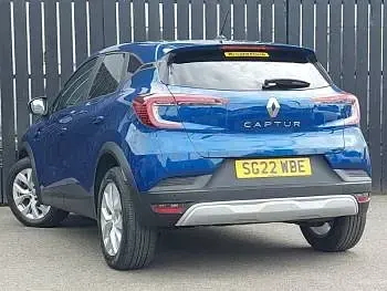 Usado Renault Captur Iconic 91 HP (66 kW) 2022 Azul SUV