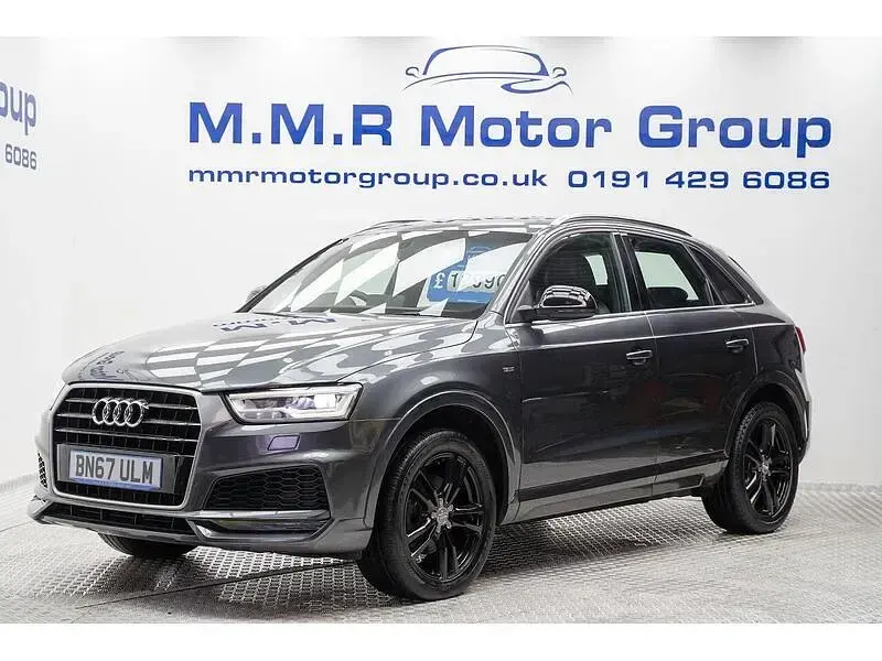 Used Audi Q3 S-Line 150 HP (110 kW) 2017 Grey SUV
