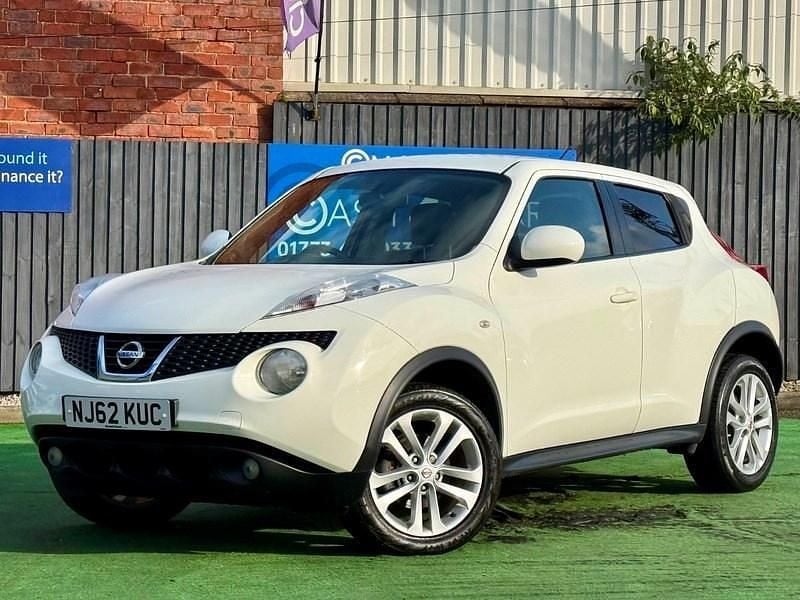 Used Nissan Juke Acenta Premium 117 HP (86 kW) 2012 White SUV