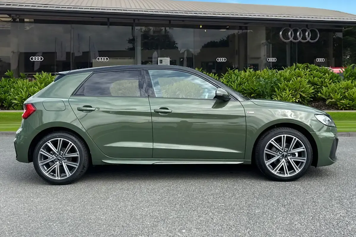 New Audi A1 Sportback S-Line 150 HP (110 kW) 2026 Green Hatchback