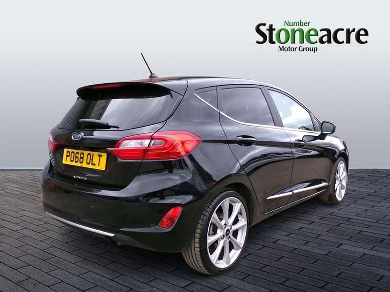 Used Ford Fiesta Vignale 140 HP (102 kW) 2018 Black Hatchback