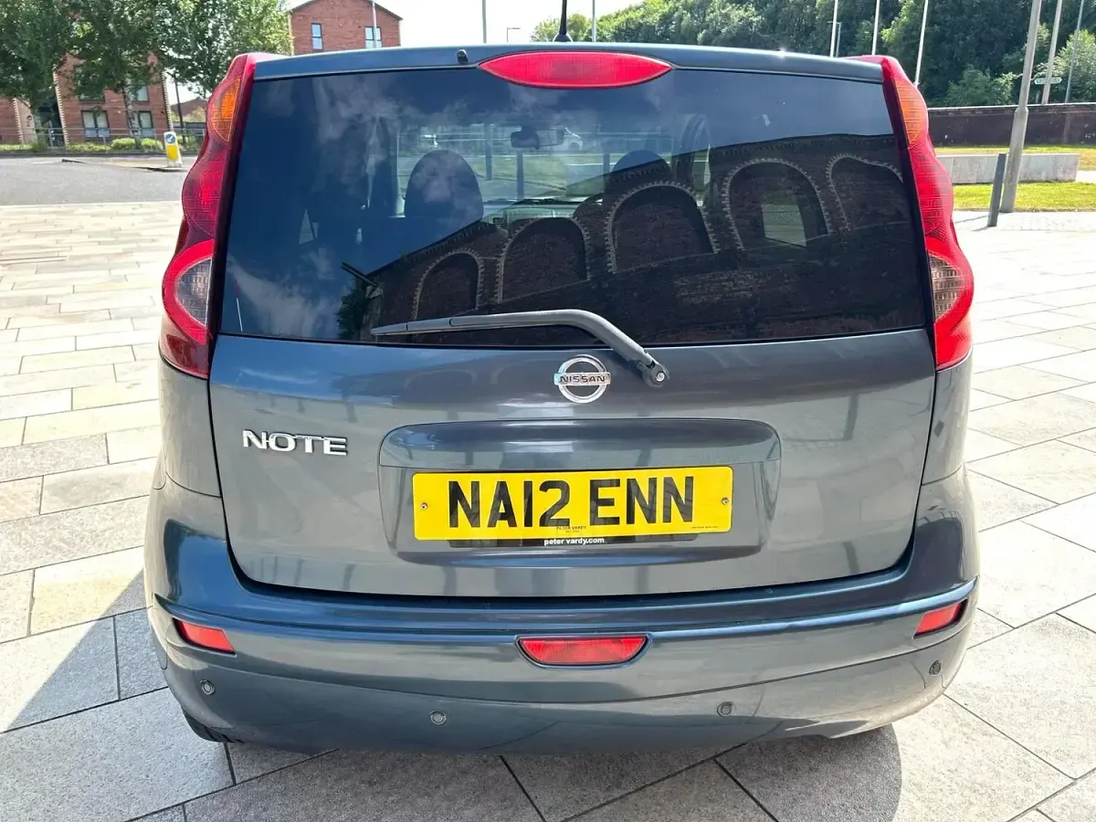 Used Nissan Note N-TEC 2012 Blue Hatchback