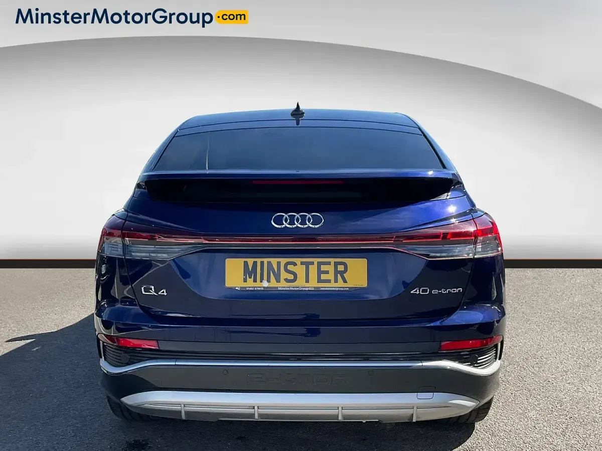 Used Audi Q4 e-tron S-Line 150 kW (204 HP) 2023 Blue SUV