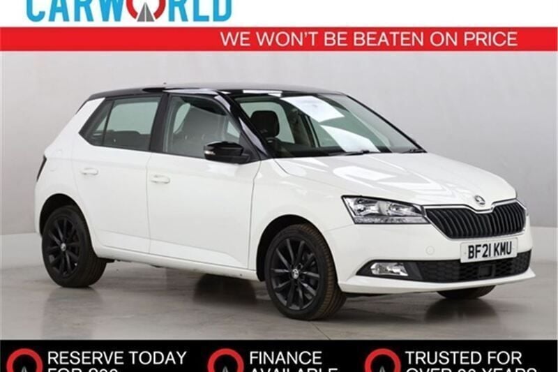 White Used 2021 Skoda Fabia Colour Edition Hatchback | £11,388 (A bit pricey) - Image 1/3
