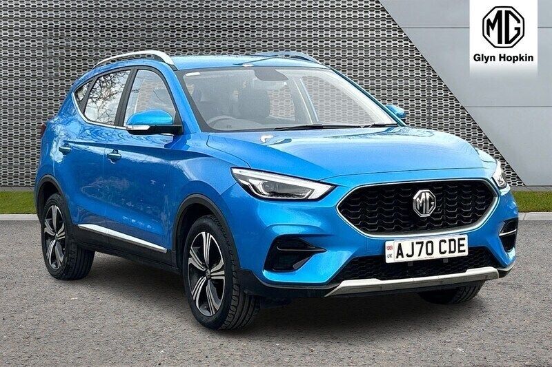 Blue Used 2021 MG ZS Excite Sedan | £10,492 (Fair price) - Image 1/4