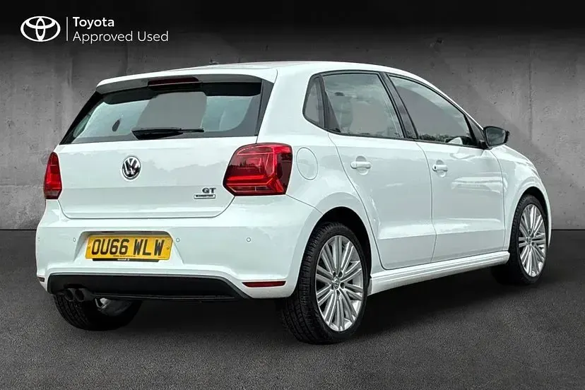 Used VW Polo BlueGT 148 HP (108 kW) 2016 White Hatchback