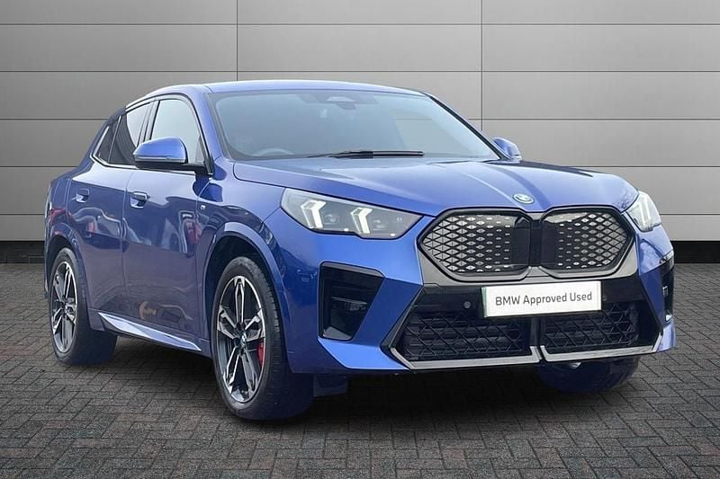 Portimao blue Used 2024 BMW iX2 M Sport SUV | £36,950 (Fair price) - Image 1/4