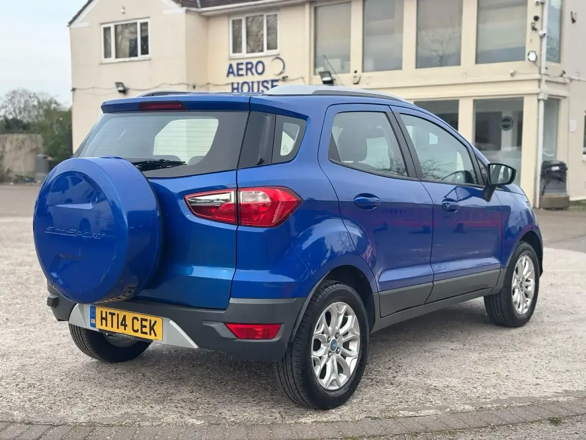 Used Ford Ecosport Titanium 112 HP (82 kW) 2014 Blue SUV