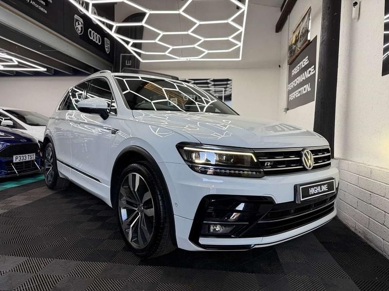 Used VW Tiguan R-line 150 HP (110 kW) 2019 White SUV