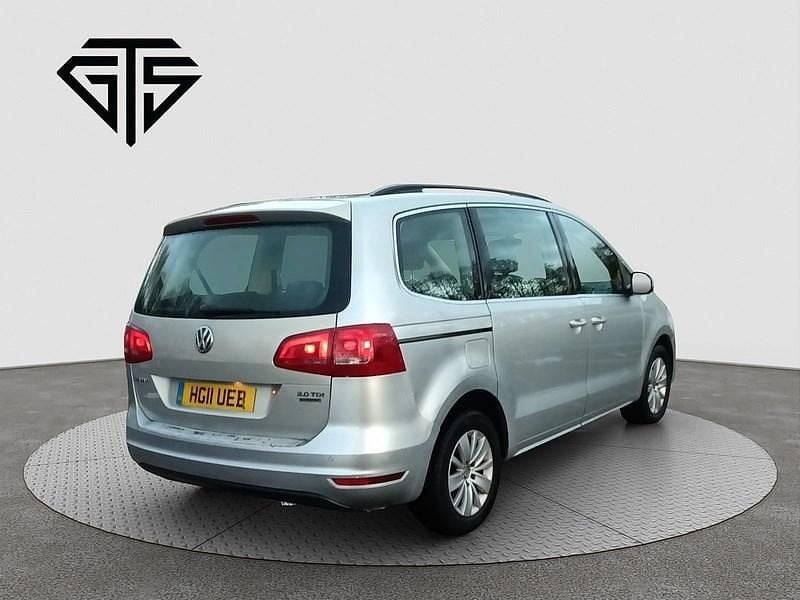 Used VW Sharan SE 140 HP (102 kW) 2011 Silver MPV