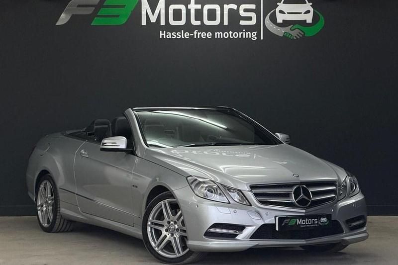 Used Mercedes E250 2012 Silver Cabriolet