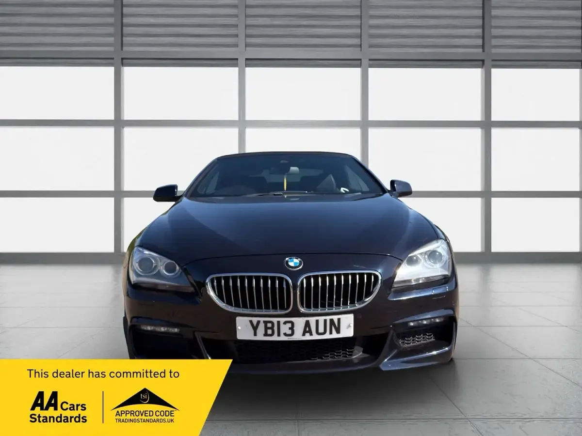 Begagnad BMW 640 Cabriolet M Sport 313 HK (230 kW) 2013 Svart Cab