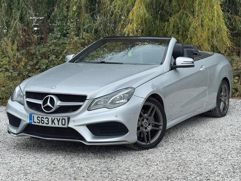 Used Mercedes E250 AMG 2013 Silver Cabriolet