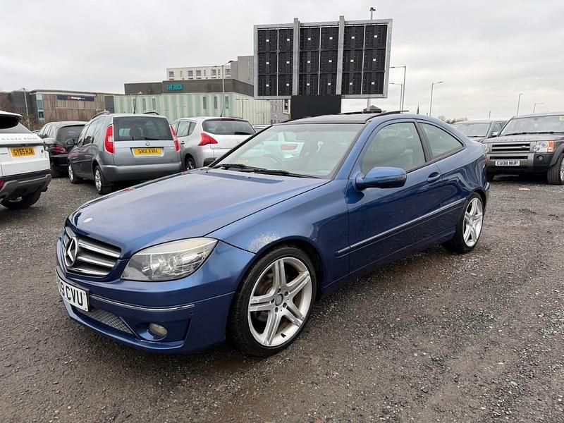 Used Mercedes CLC220 2009 Blue Hatchback