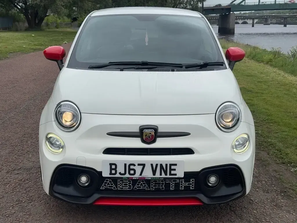 Used Abarth 595 Competizione 180 HP (132 kW) 2017 White Hatchback