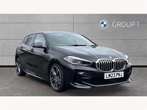 Black Used 2023 BMW 116 M Sport Hatchback | £22,675 (Good price) - Image 1/4