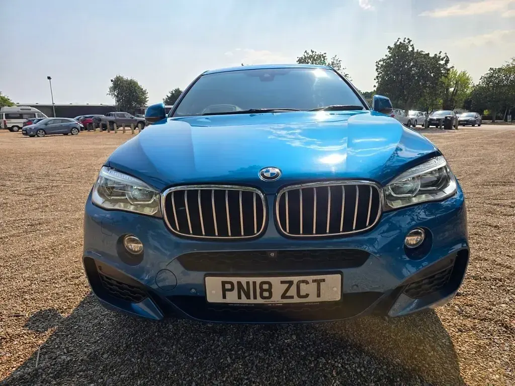 Used BMW X6 M Sport 2018 Blue SUV
