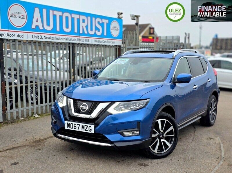 Blue Used 2017 Nissan X-Trail Tekna SUV | £13,995 (Expensive) - Image 1/3