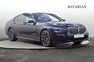 Blue Used 2020 BMW 730 M Sport Sedan | £31,950 (Fair price) - Image 1/4