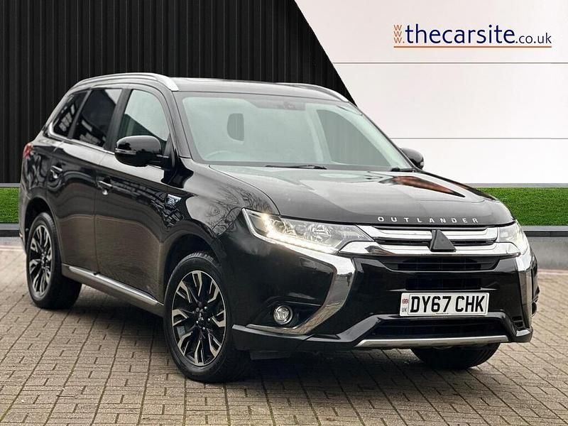 Black Used 2017 Mitsubishi Outlander P-HEV Estate | £8,995 (Fair price) - Image 1/3
